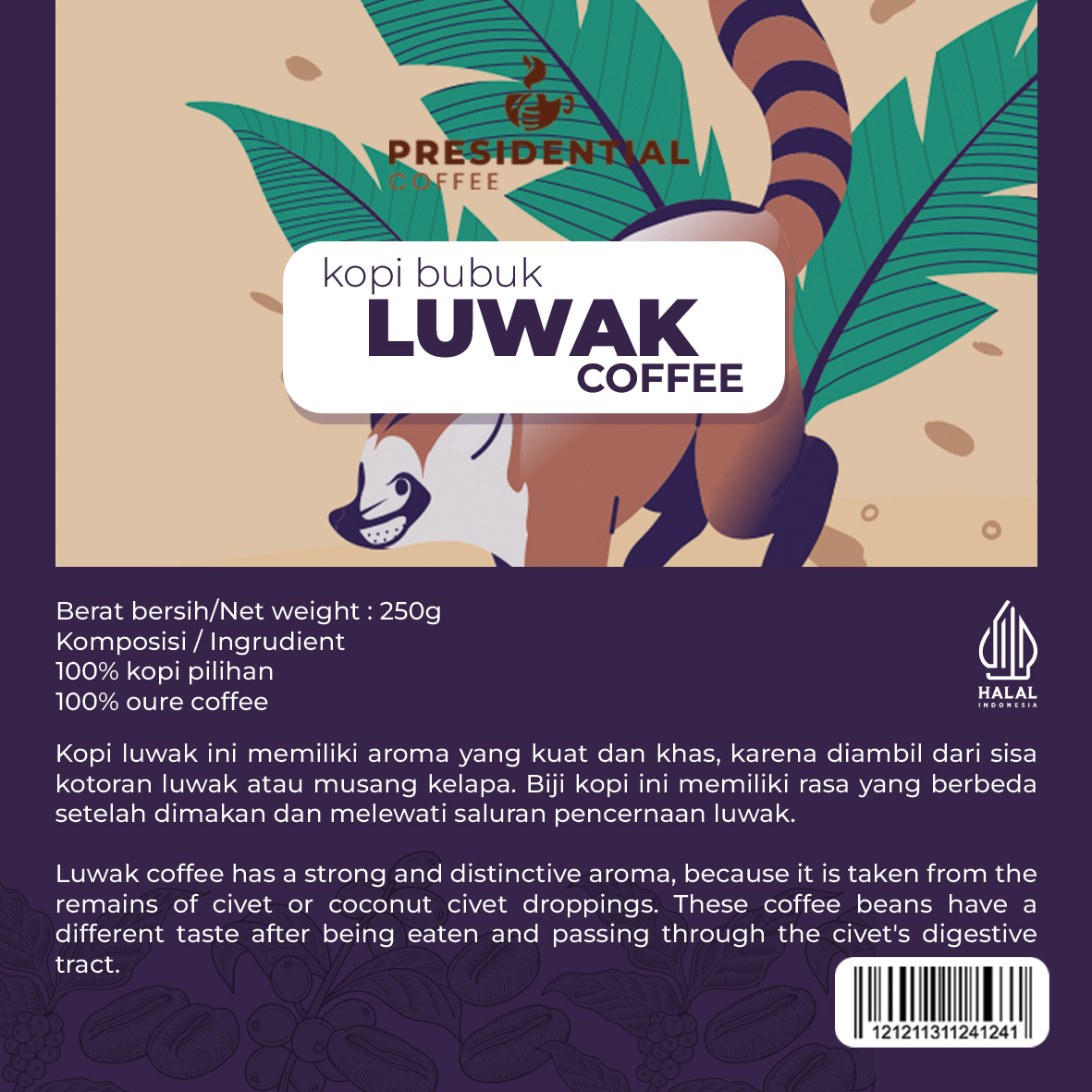 Luwak 250Gr