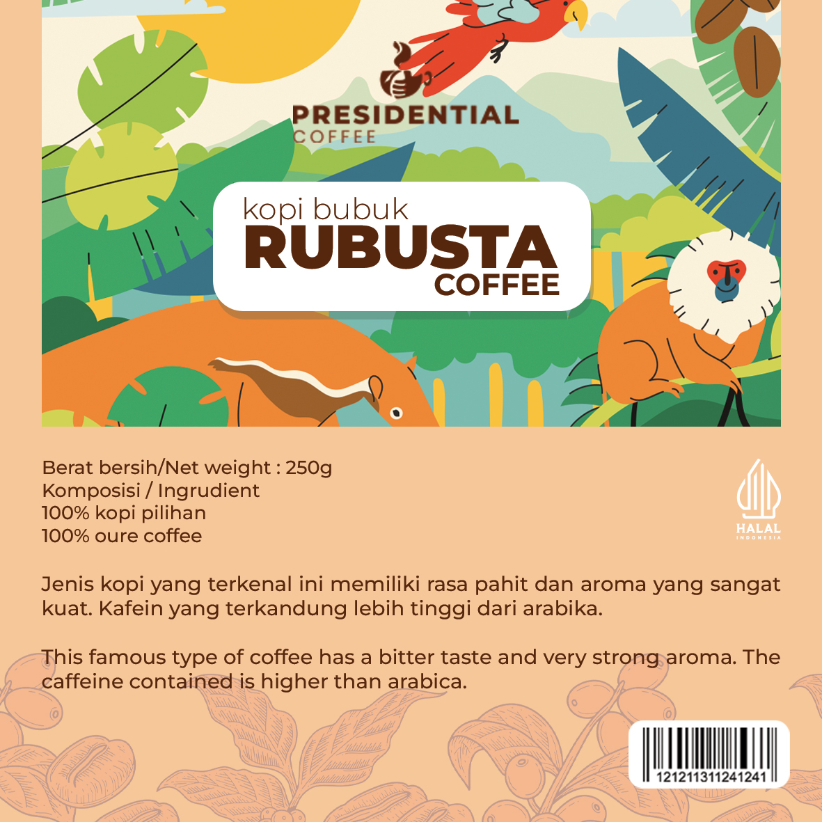 Rubusta 250Gr